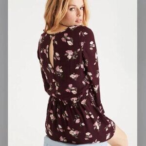 🦅 American Eagle Floral Romper